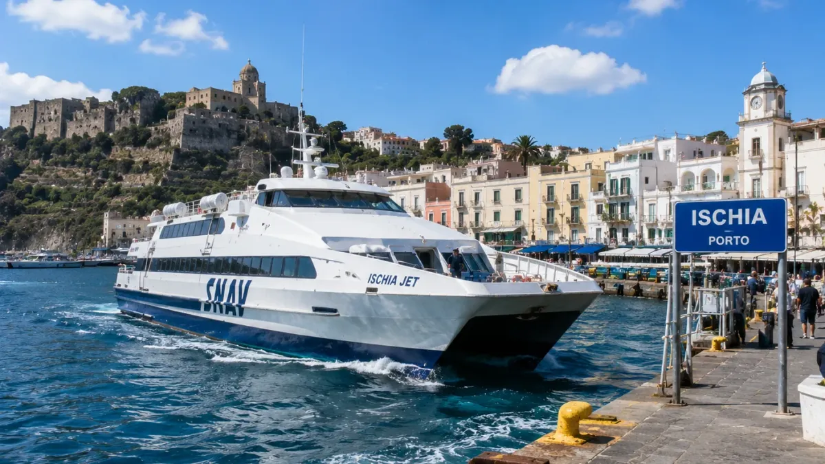 Come arrivare a Ischia da Napoli: traghetto, aliscafo e consigli pratici
