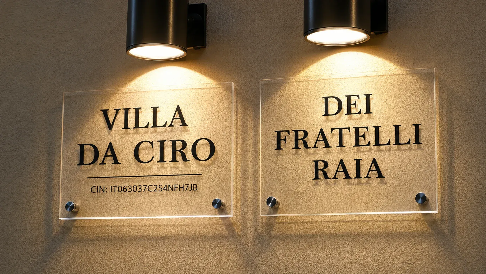 Benvenuti a Villa da Ciro