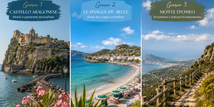 Itinerario Ischia 3 giorni: cosa vedere nel weekend perfetto